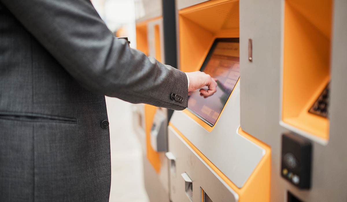 ticketing machine