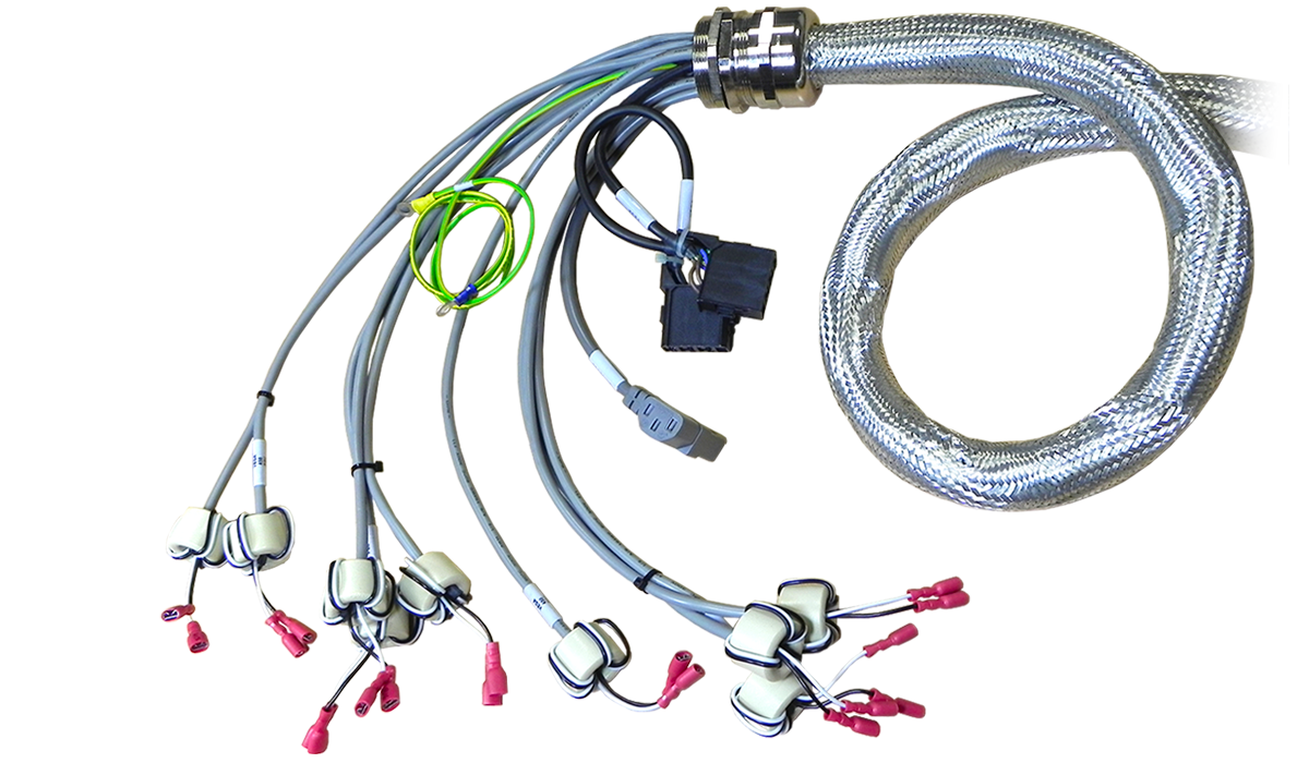 Custom looms and wiring harnesses